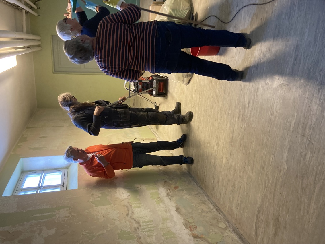 Lions stiller villig opp på dugnad på Grindløkken 