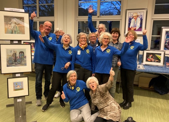 Vellykket kunstutstilling 2022